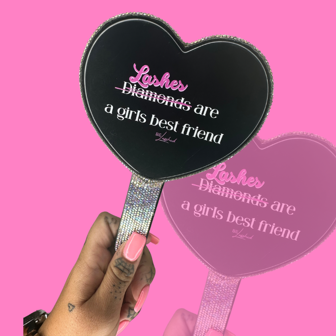 BLING Hand Mirror - Be Lasshed